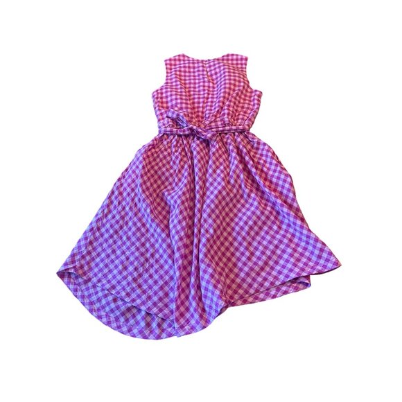 Crewcuts Girls Gingham Sleeveless Dress Size 14 Cotton & Elastane Cottage - Picture 5 of 5